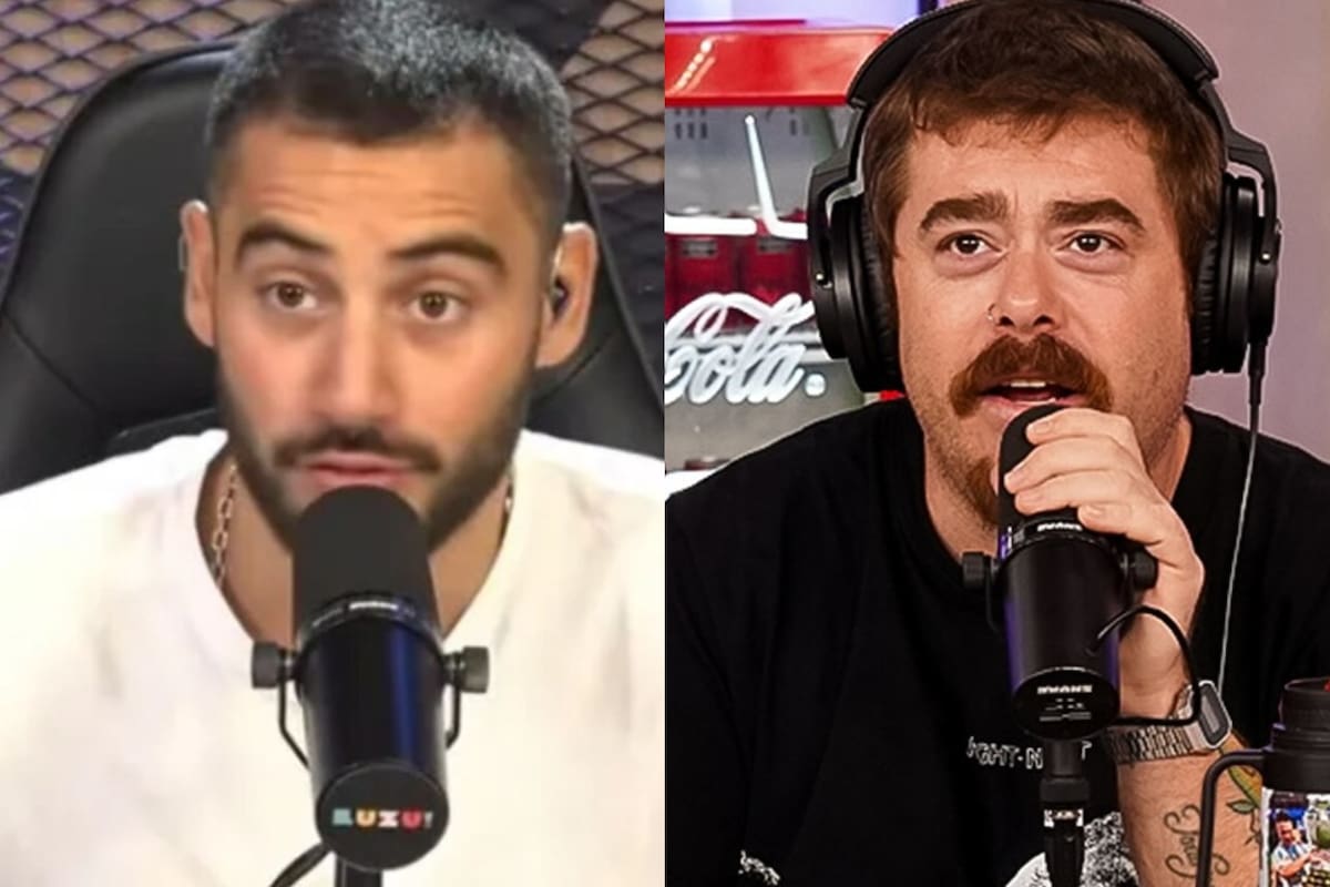 Nico Occhiato y Migue Granados volvieron a cruzarse en las redes por la audiencia del streaming y se dijeron de todo (Foto: Captura de video / Instagram @sonequevolaba)