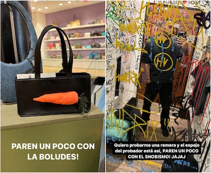 Nico Occhiato y su reacción por lo que vio en las tiendas neoyorquinas
