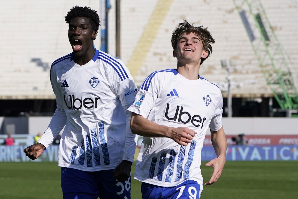 Nico Paz es la gran figura de Como, en su primera temporada en el fútbol italiano