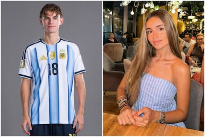 Nico Paz y Emma Ramírez