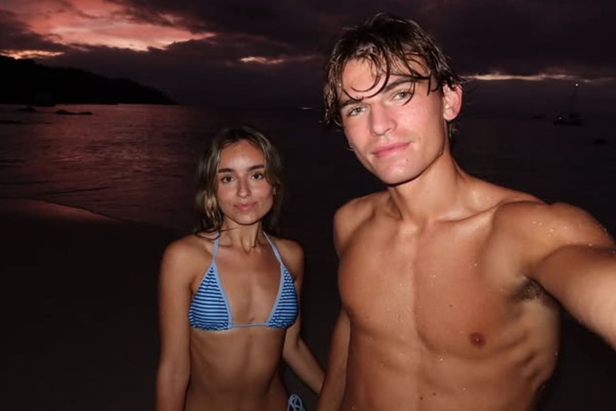 Nico Paz y Emma Ramírez en Seychelles: playas de arena blanca y agua trasparente, tortugas gigantes y mucho amor