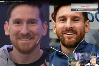 Nico Tagliafico reaccionó en vivo a un parecido de Messi e hizo reír a todos: “Es Leo, amor”