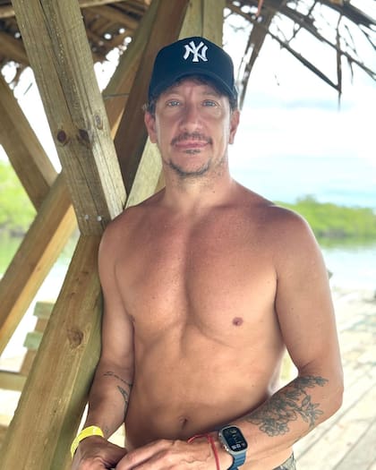 Nico Vázquez en sus vacaciones (Foto: Instagram @nicovazquezok)