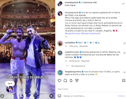 Nico Vázquez le dedicó unas sentidas palabras al jugador de Rosario Central