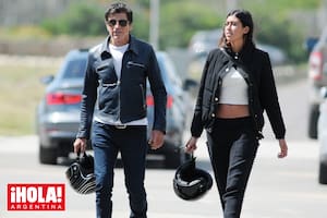Nico y Renata salen de La Huella después de compartir un almuerzo especial.
