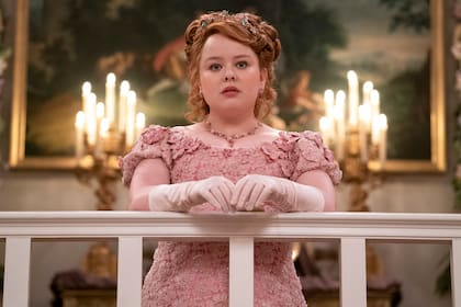 Nicola Coughlan como Penelope Featherington. Foto: Cr. Liam Daniel/Netflix © 2022