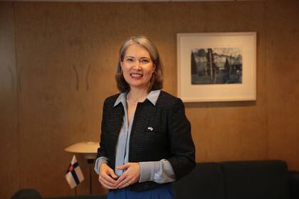 Nicola Lill Lindertz, embajadora de Finlandia en la Argentina