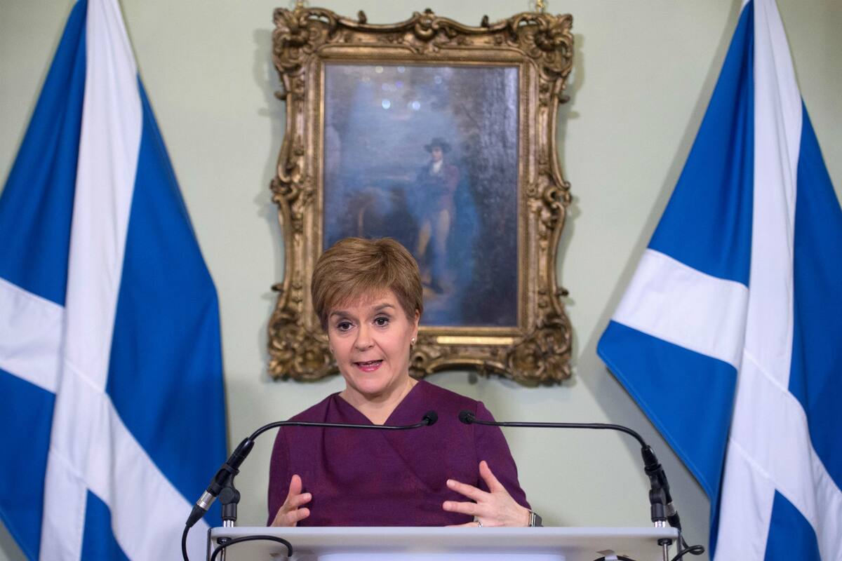 Nicola Sturgeon, la ministra principa de Escocia
