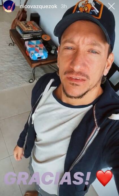 Nicolás agradeció a sus seguidores y amigos por los saludos que recibió en su día