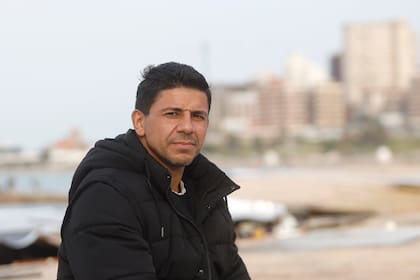 Nicolas Banza, sobreviviente del naufragio del barco de pesca Proa al Sol II