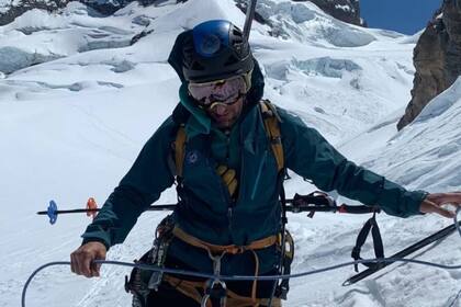 Nicolás Benedetti, el guía argentino que murió en Mont Blanc tras un intento de volar en parapente