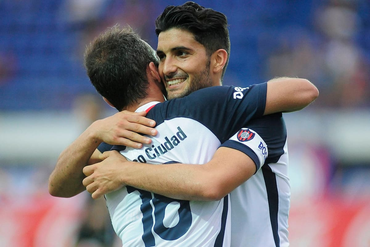 Nicolás Blandi abrió el marcador del triunfo de San Lorenzo
