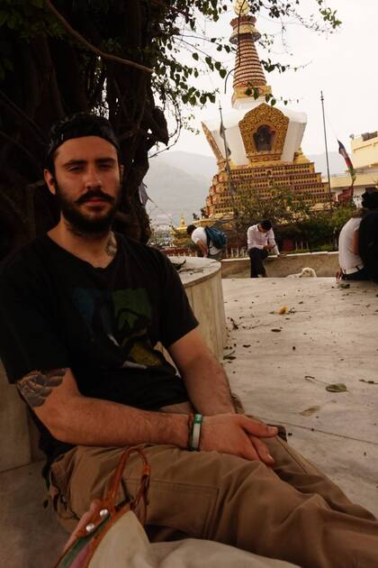 Nicolás Bossié, de 32 años y oriundo de Mercedes, es definido por su tía Karina como un viajero al que le gusta conocer personas, culturas y lugares