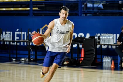 Nicolás Brussino es una de las figuras que tiene la selección argentina para la segunda ventana del clasificatorio a la AmeriCup 2025