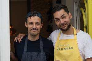 Nicolas Buyo y Ñako Martínez, dos de los socios del emprendimiento.