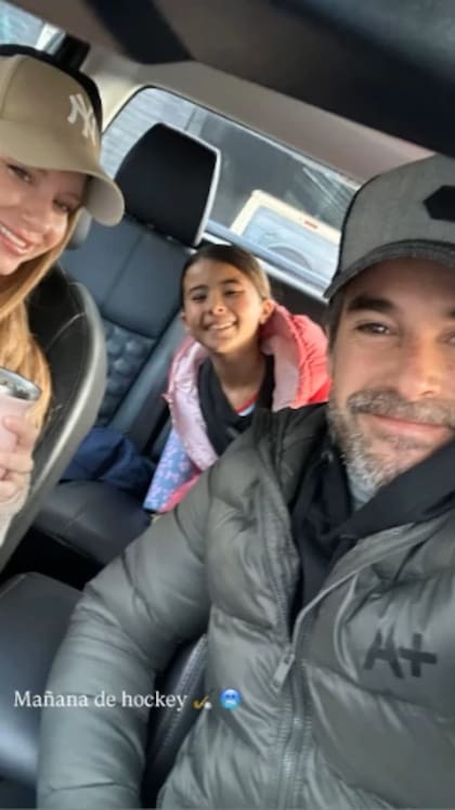 Nicolás Cabré se reencontró con su hija después del viaje que la menor hizo con su mamá, la China Suárez