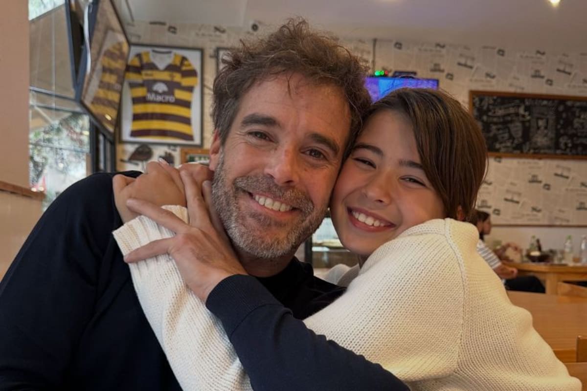 Nicolás Cabré y Rufina se reencontraron y el actor compartió una bella postal del momento