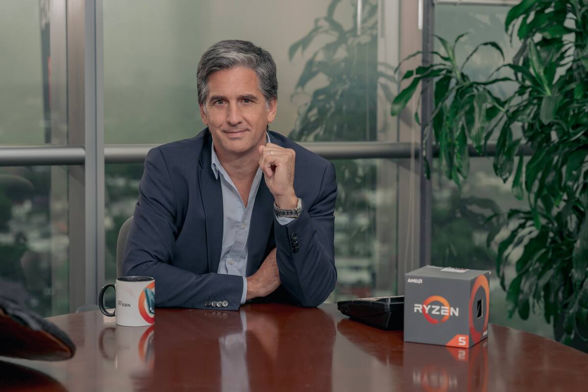 Nicolás Canovas se recibió en comunicación social y periodismo en la Universidad del Salvador y hoy es el Director General de Latinoamérica para AMD. Gentileza: Nicolás Canovas.