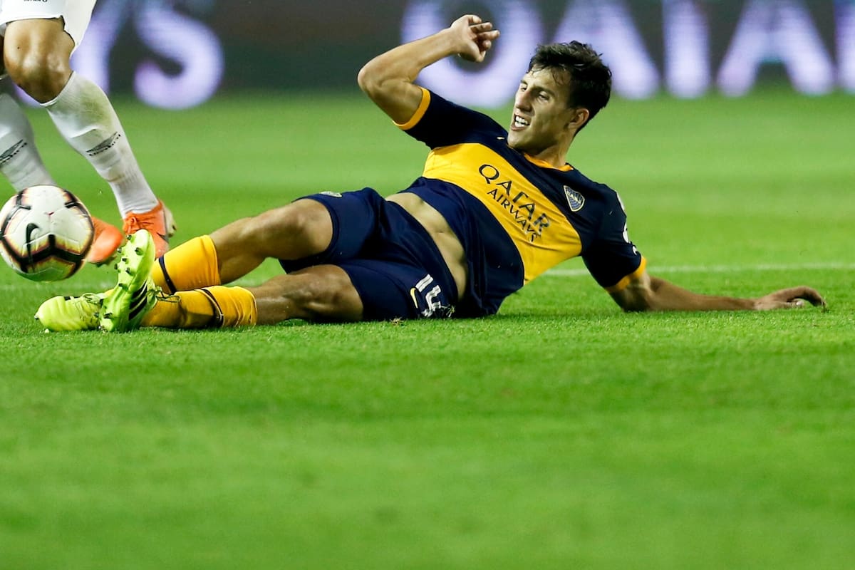 Nicolás Capaldo tiene 21 años y 5 partidos en la primera de Boca