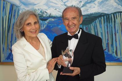 Nicolas Catena Zapata al recibir el Lifetime Achivement