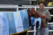 Nicolás Cavigliasso, campeón del Dakar, logró el Gran Campeón Macho Angus: “Tengo dos pasiones”