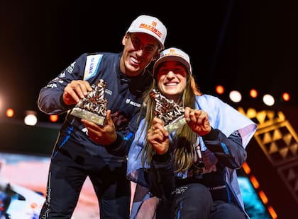 Nicolás Cavigliasso y Valentina Pertegarini