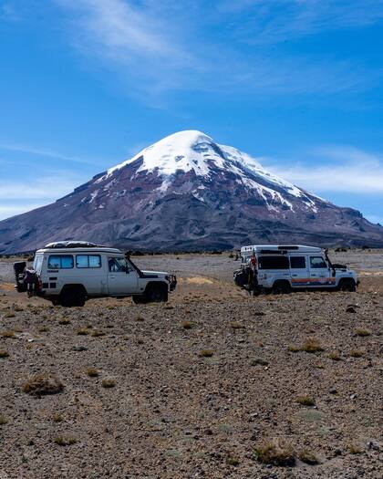 Nicolas Chazee y Mathilde Vougny en su paso por Ecuador