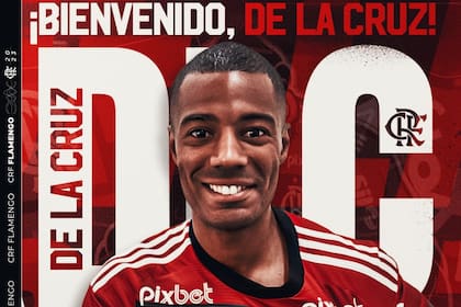 Nicolás De la Cruz llega a un Flamengo en reconstrucción de cara a la temporada 2024