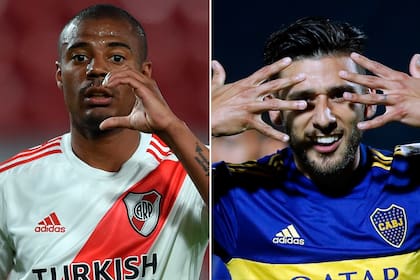 Nicolás De La Cruz y Eduardo Salvio, destacados de River y Boca para las semifinales de la Copa Libertadores