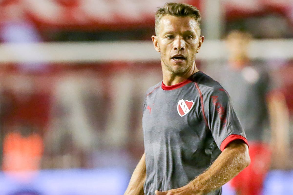 Nicolás Domingo, uno de los jugadores más queridos por los hinchas de Independiente