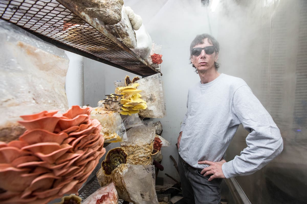 Nicolas Drukaroff, en su laboratorio