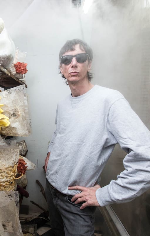 Nicolas Drukaroff, en su laboratorio