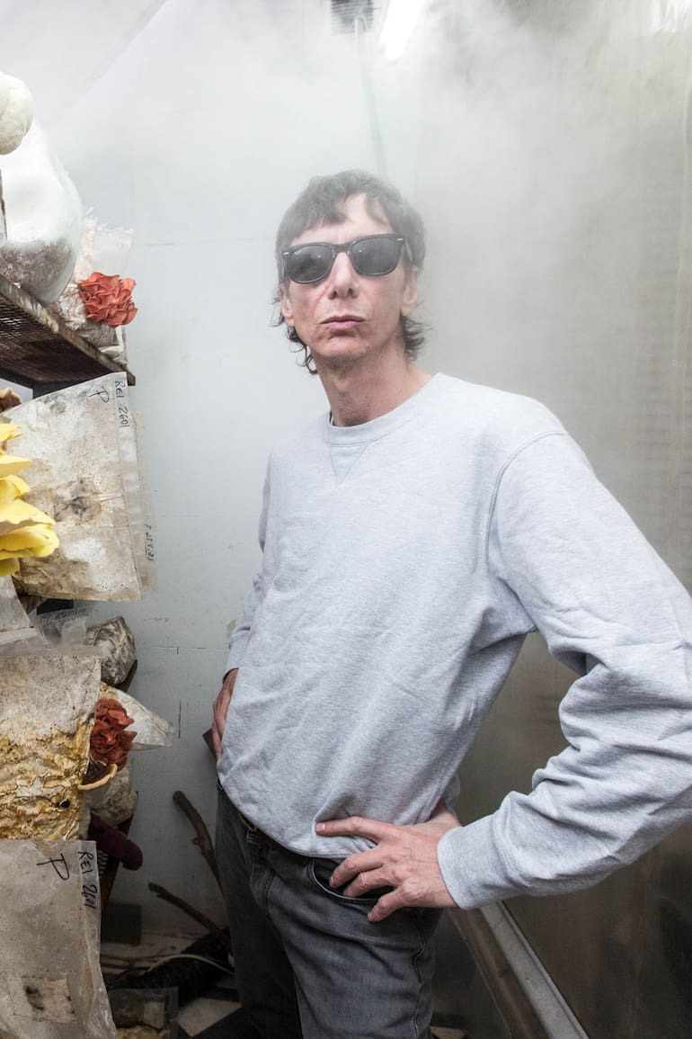 Nicolas Drukaroff, en su laboratorio