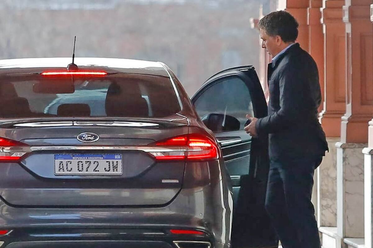 Nicolás Dujovne en Casa de Gobierno