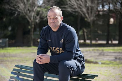 Nicolás Fernández Miranda, un referente de los Pumas cuando jugador y ahora asistente en el staff encabezado por Mario Ledesma.