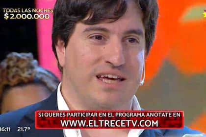 Nicolás Fiori ganó el millón de pesos en Los 8 escalones y sorprendió con el fin solidario que le dará al dinero