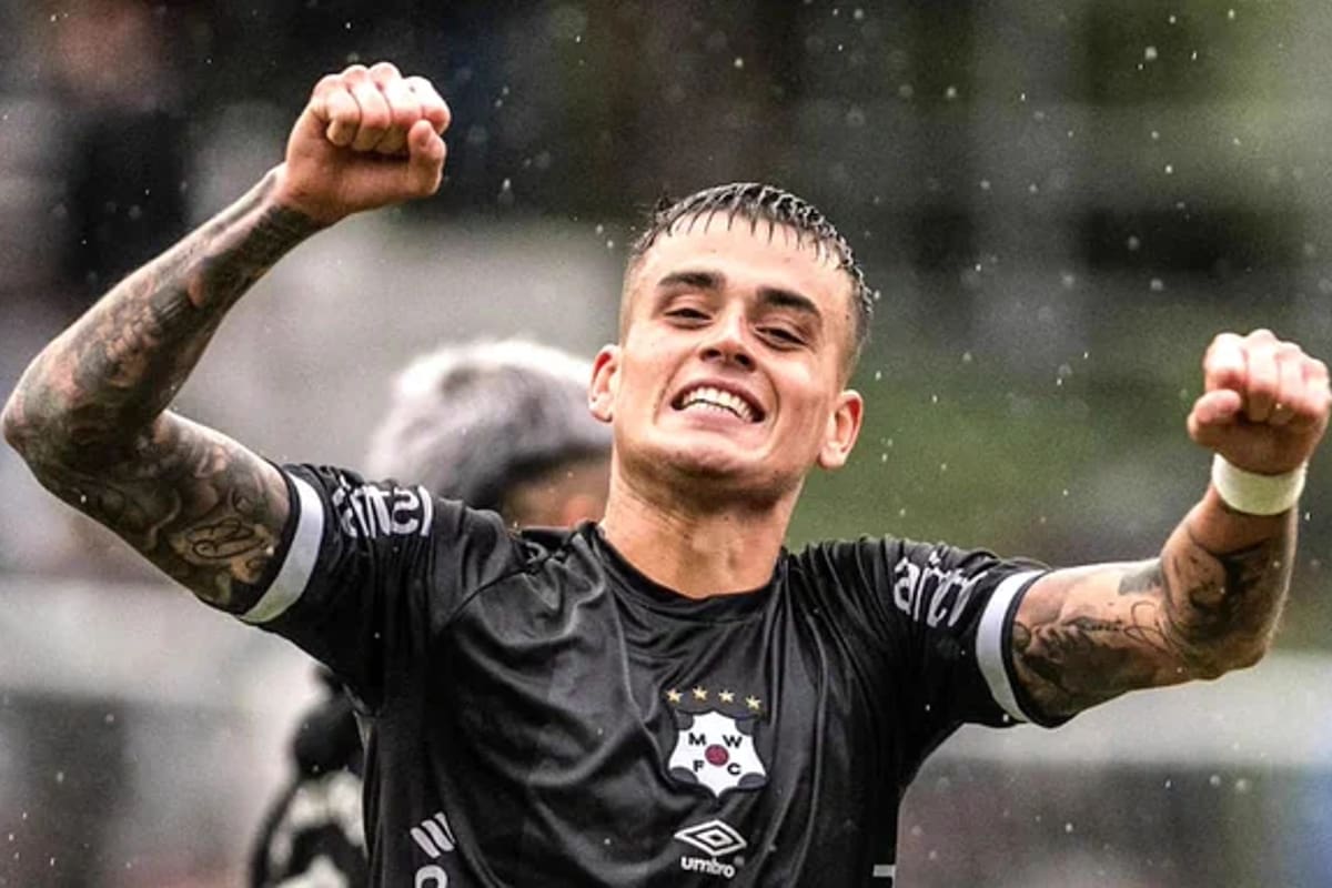 Nicolás Fonseca, el mediocampista de Montevideo Wanderers que firmó su contrato con River y se sumará recién el año próximo, cuando tendrá 25.