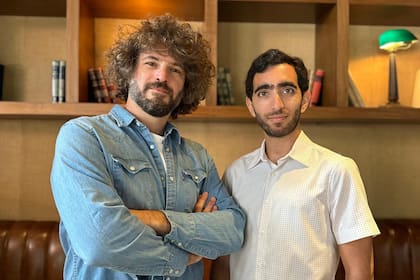 Nicolás Garber y Moisés Dahab, los fundadores de Telier