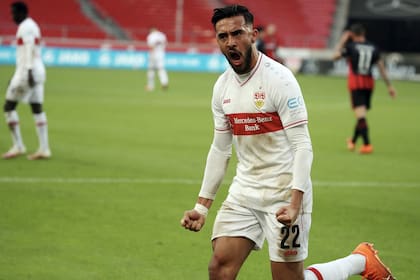 Catorce goles en 27 partidos, la estadística en la campaña de regreso de Stuttgart a la Bundesliga; los 8.500.000 euros que desembolsaron los alemanes, la cifra más alta que recibió Argentinos por una venta
