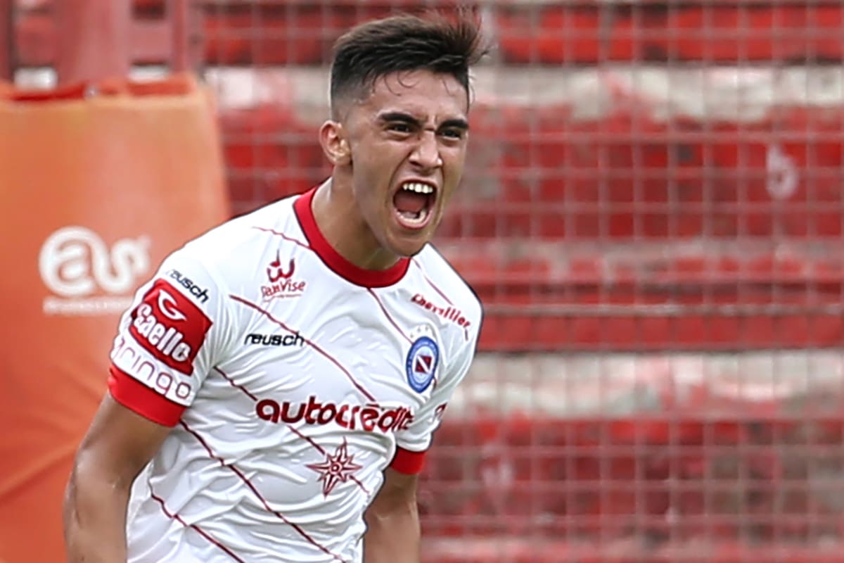 Nicolás González hizo el único gol del encuentro a los 27 minutos del primer tiempo