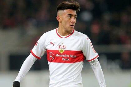 Nicolás González juega en Stuttgart, de la segunda división de Alemania.