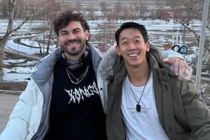 Nicolás Grosman y Martín Ku en el ojo de la tormenta (Foto: Instagram/@martinku98)