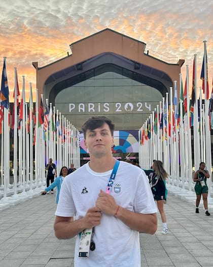 Nicolás Keenan es una de las reservas de Los Leones en los Juegos Olímpicos París 2024 (Foto: Instagram @nicokeenan)