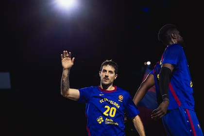 Nicolás Laprovittola es uno de los capitanes de Barcelona y un líder natural adentro y afuera de la cancha (foto: Judit Cartiel / FCB)