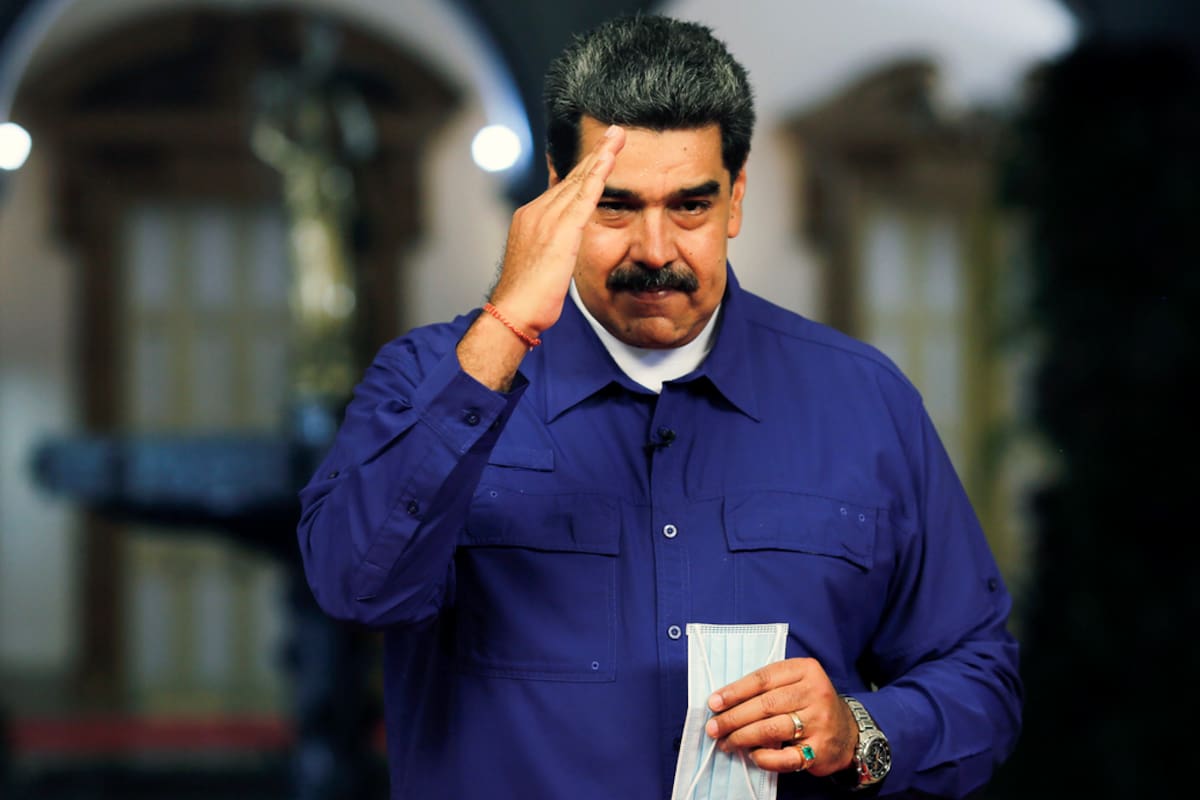 Nicolás Maduro dijo que aumentó seis kilos en diciembre.