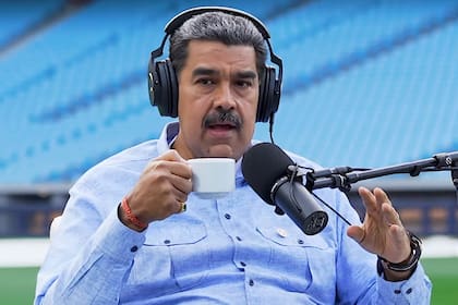 Nicolás Maduro en su podcast
