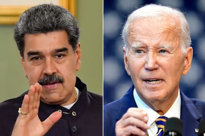 Nicolás Maduro y Joe Biden