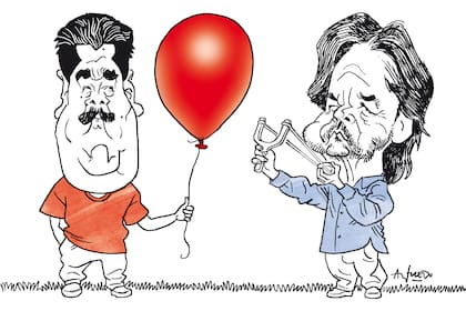 Nicolás Maduro y Luis Lacalle Pou