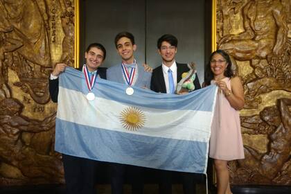 Nicolás Manno, ganador de la medalla de oro de las Olímpiadas de Química. Crédito: Exactas UBA