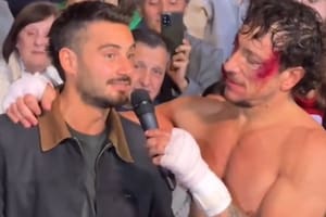 Nicolás Occhiato fue a ver al teatro Rocky y quedó "shockeado"